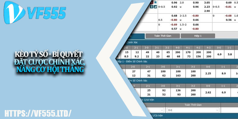 Kèo Tỷ Số - Bí quyết đặt cược chính xác, nâng cơ hội thắng 1 Keo Ty So Bi quyet dat cuoc chinh xac nang co hoi thang